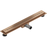 Mexen Flat M18 odpływ liniowy 60 cm, miedź szczotkowana - 1C23060-15
