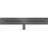 Mexen Flat M18 odpływ liniowy 50 cm, gun gray szczotkowany - 1E23050-15