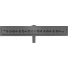 Mexen Flat 360° M18 odpływ liniowy obrotowy 50 cm, gun gray szczotkowany - 1E23050-40