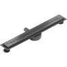 Mexen Flat 360° M18 odpływ liniowy obrotowy 60 cm, gun gray szczotkowany - 1E23060-40