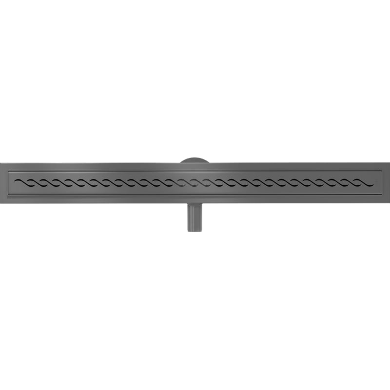 Mexen Flat 360° M18 odpływ liniowy obrotowy 100 cm, gun gray szczotkowany - 1E23100-40