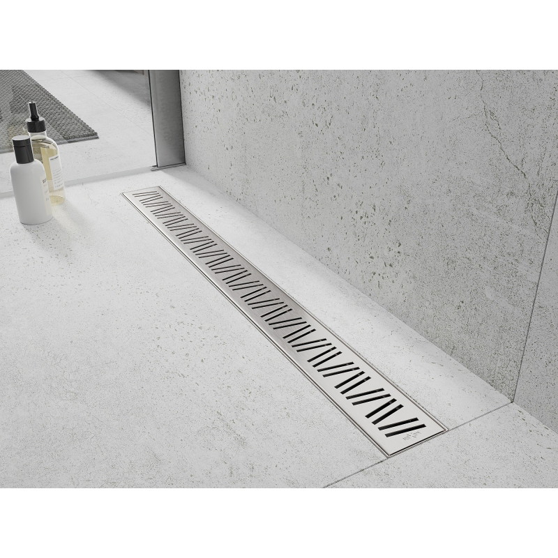 Mexen Flat 360° M22 odpływ liniowy obrotowy 60 cm, inox - 1029060-40