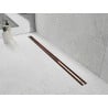 Mexen Flat 360° Slim odpływ liniowy obrotowy 100 cm, różowe złoto - 1641100