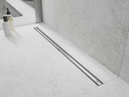 Mexen Flat 360° Slim odpływ liniowy obrotowy 200 cm, inox - 1041200