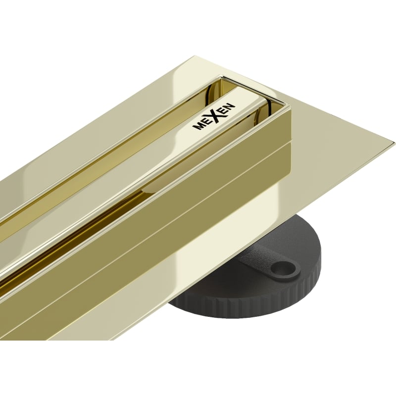 Mexen Flat 360° Slim odpływ liniowy obrotowy 50 cm, złoty - 1541050
