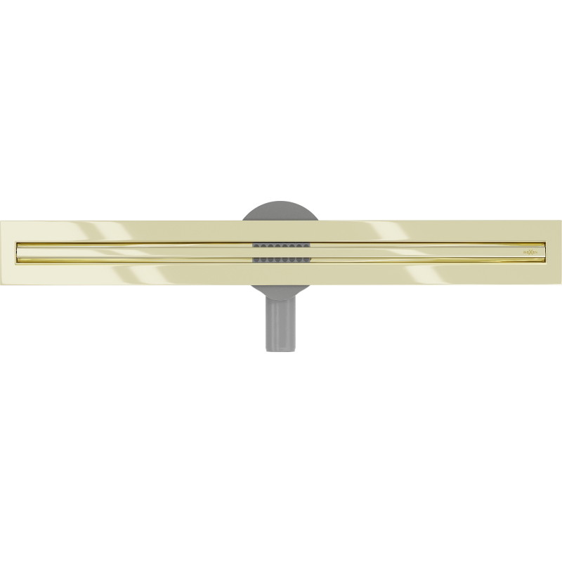 Mexen Flat 360° Slim odpływ liniowy obrotowy 50 cm, złoty - 1541050