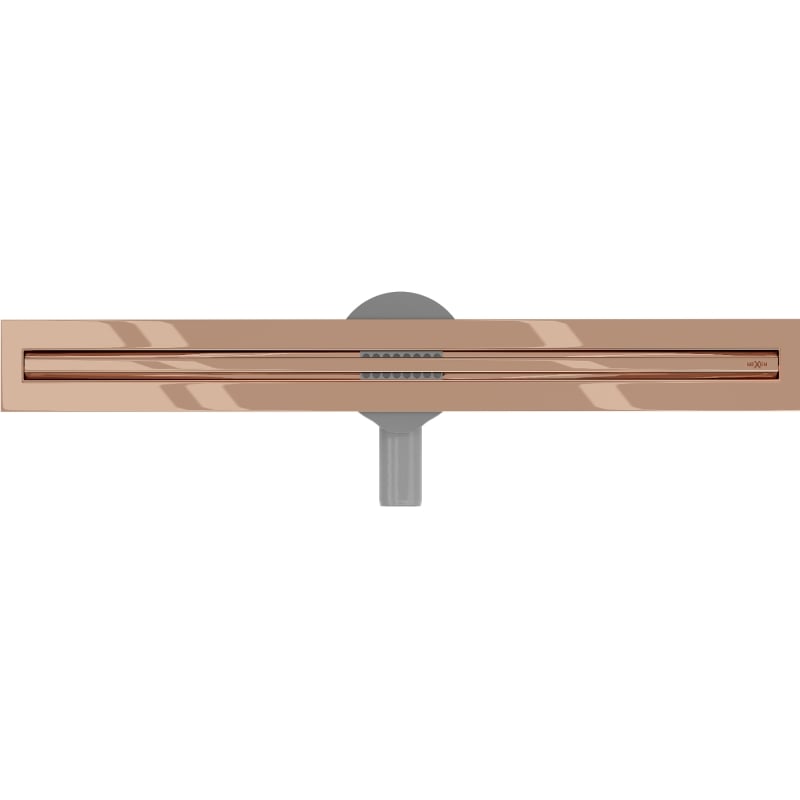 Mexen Flat 360° Slim odpływ liniowy obrotowy 50 cm, różowe złoto - 1641050