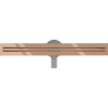 Mexen Flat 360° Slim odpływ liniowy obrotowy 50 cm, różowe złoto - 1641050