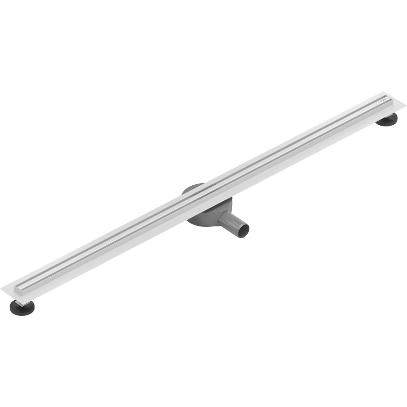 Mexen Flat 360° Slim odpływ liniowy obrotowy 150 cm, biały - 1241150