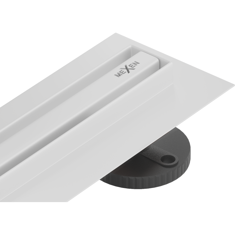 Mexen Flat 360° Slim odpływ liniowy obrotowy 150 cm, biały - 1241150