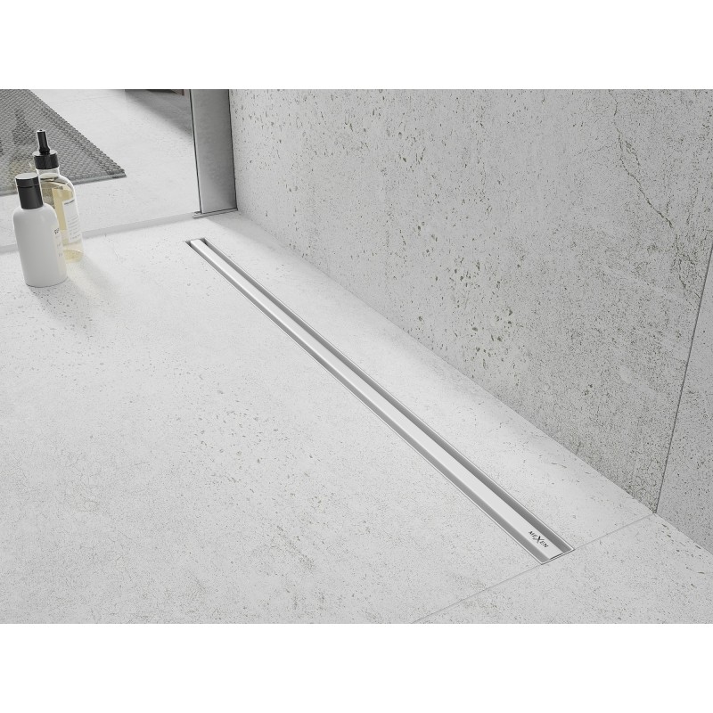 Mexen Flat 360° Slim odpływ liniowy obrotowy 150 cm, biały - 1241150