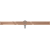 Mexen Flat 360° Slim odpływ liniowy obrotowy 130 cm, różowe złoto - 1641130