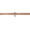 Mexen Flat 360° Slim odpływ liniowy obrotowy 140 cm, różowe złoto - 1641140