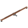Mexen Flat 360° Slim odpływ liniowy obrotowy 140 cm, różowe złoto - 1641140