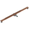 Mexen Flat 360° Slim odpływ liniowy obrotowy 160 cm, różowe złoto - 1641160