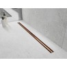 Mexen Flat 360° Slim odpływ liniowy obrotowy 60 cm, miedź szczotkowana - 1C41060