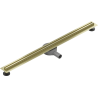 Mexen Flat 360° Slim odpływ liniowy obrotowy 100 cm, złoty szczotkowany - 1A41100
