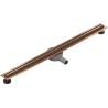 Mexen Flat 360° Slim odpływ liniowy obrotowy 90 cm, miedź szczotkowana - 1C41090