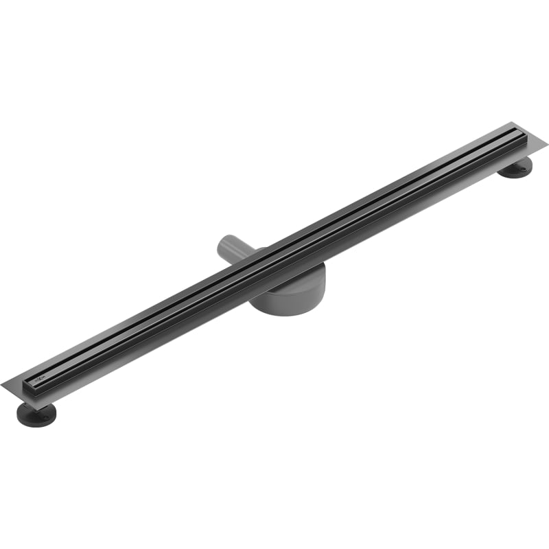 Mexen Flat 360° Slim odpływ liniowy obrotowy 100 cm, gun gray szczotkowany - 1E41100