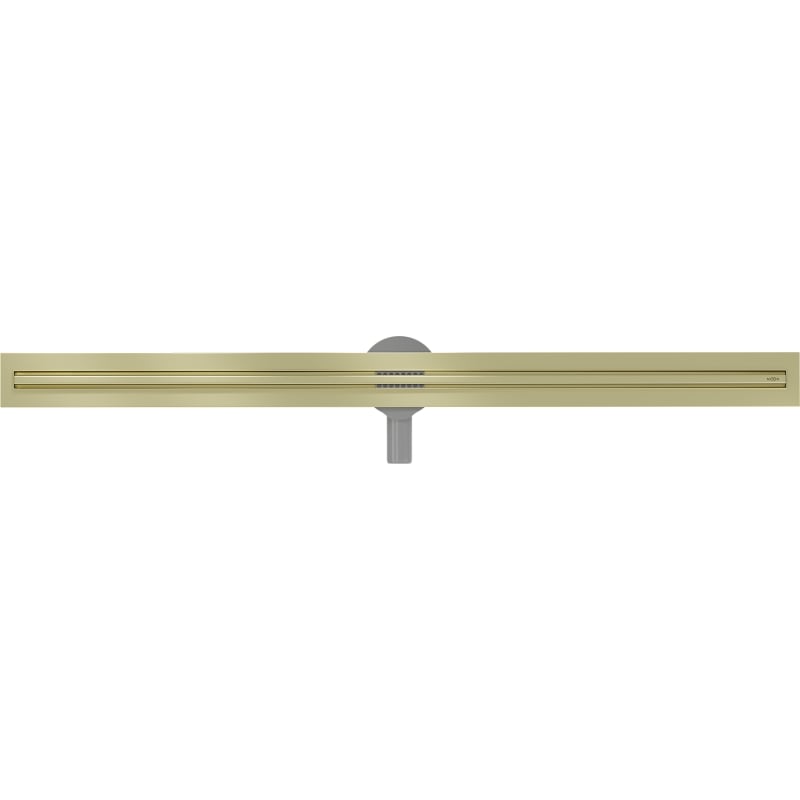 Mexen Flat 360° Slim odpływ liniowy obrotowy 120 cm, złoty szczotkowany - 1A41120