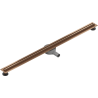 Mexen Flat 360° Slim odpływ liniowy obrotowy 110 cm, miedź szczotkowana - 1C41110