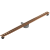 Mexen Flat 360° Slim odpływ liniowy obrotowy 110 cm, miedź szczotkowana - 1C41110