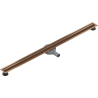 Mexen Flat 360° Slim odpływ liniowy obrotowy 150 cm, miedź szczotkowana - 1C41150