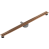 Mexen Flat 360° Slim odpływ liniowy obrotowy 160 cm, miedź szczotkowana - 1C41160