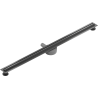 Mexen Flat 360° Slim odpływ liniowy obrotowy 110 cm, gun gray szczotkowany - 1E41110