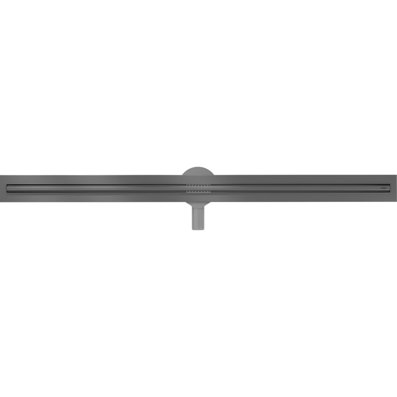 Mexen Flat 360° Slim odpływ liniowy obrotowy 120 cm, gun gray szczotkowany - 1E41120
