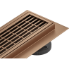 Mexen Flat M33 odpływ liniowy 50 cm, miedź szczotkowana - 1C33050-15