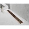 Mexen Flat M33 odpływ liniowy 70 cm, miedź szczotkowana - 1C33070-15