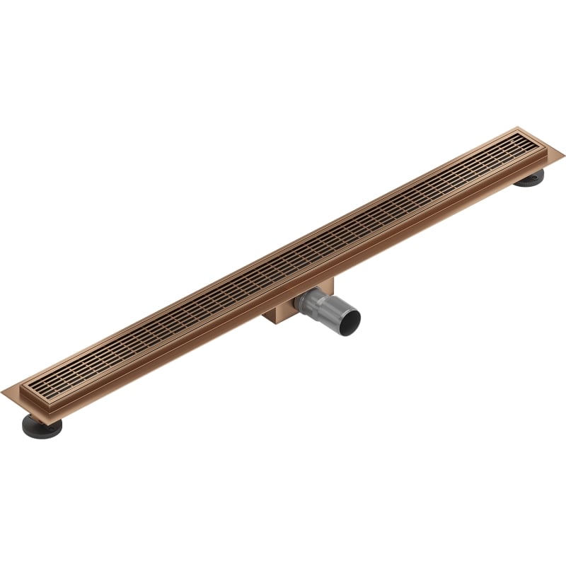 Mexen Flat M33 odpływ liniowy 100 cm, miedź szczotkowana - 1C33100-15
