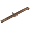 Mexen Flat M33 odpływ liniowy 90 cm, miedź szczotkowana - 1C33090-15