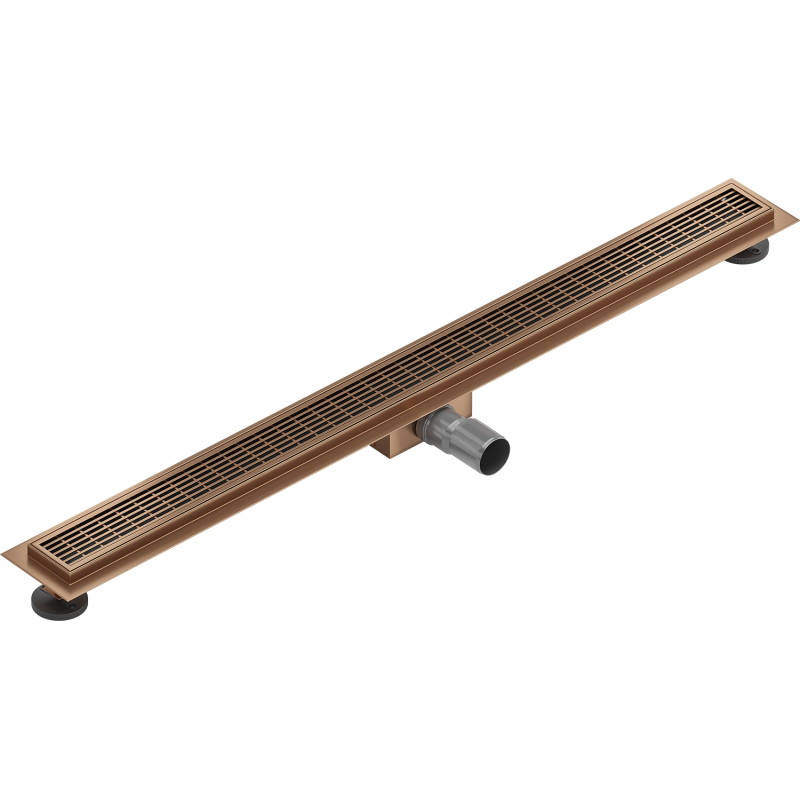 Mexen Flat M33 odpływ liniowy 80 cm, miedź szczotkowana - 1C33080-15