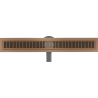 Mexen Flat 360° M33 odpływ liniowy obrotowy 60 cm, miedź szczotkowana - 1C33060-40