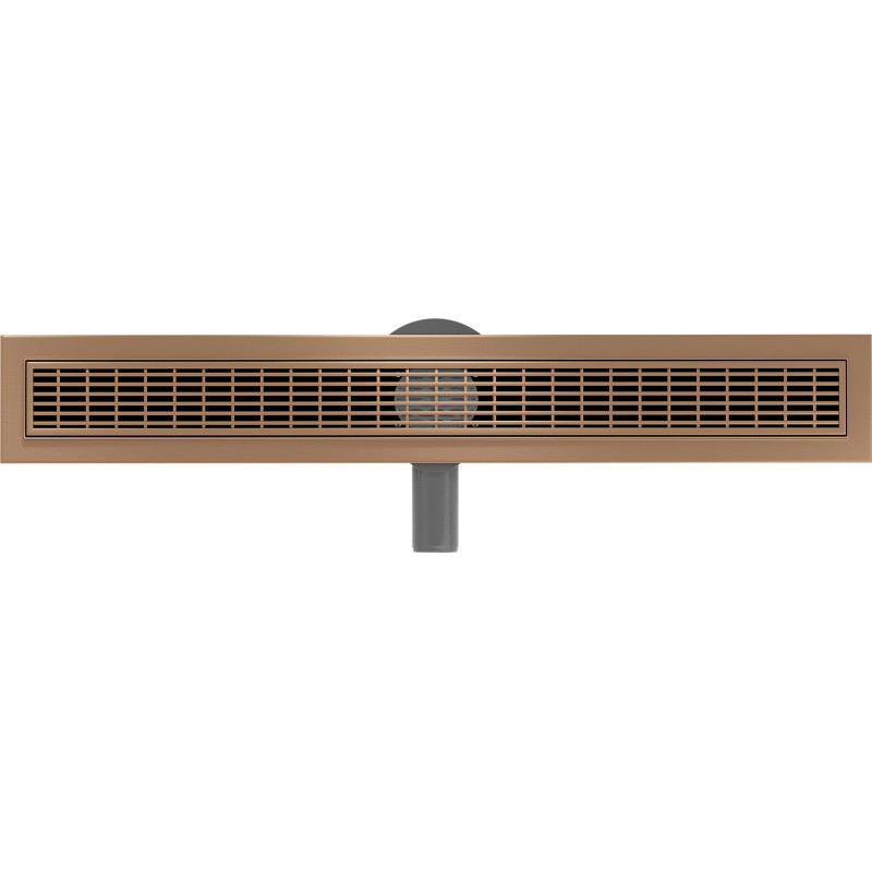 Mexen Flat 360° M33 odpływ liniowy obrotowy 70 cm, miedź szczotkowana - 1C33070-40