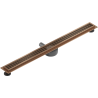 Mexen Flat 360° M33 odpływ liniowy obrotowy 80 cm, miedź szczotkowana - 1C33080-40