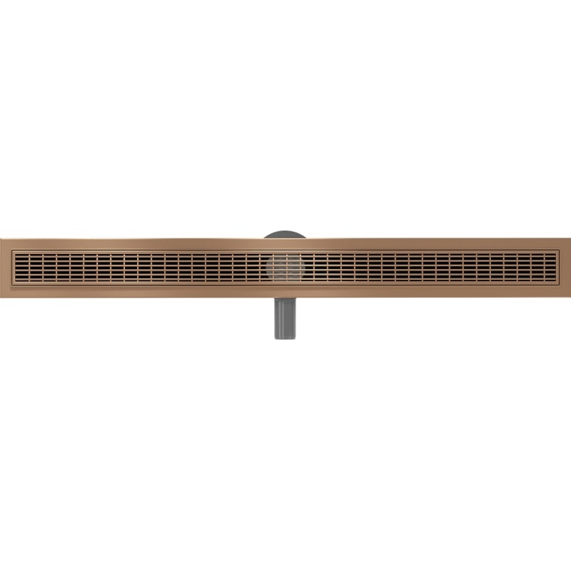 Mexen Flat 360° M33 odpływ liniowy obrotowy 100 cm, miedź szczotkowana - 1C33100-40