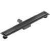 Mexen Flat M33 odpływ liniowy 60 cm, gun gray szczotkowany - 1E33060-15