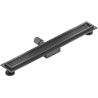 Mexen Flat M33 odpływ liniowy 70 cm, gun gray szczotkowany - 1E33070-15