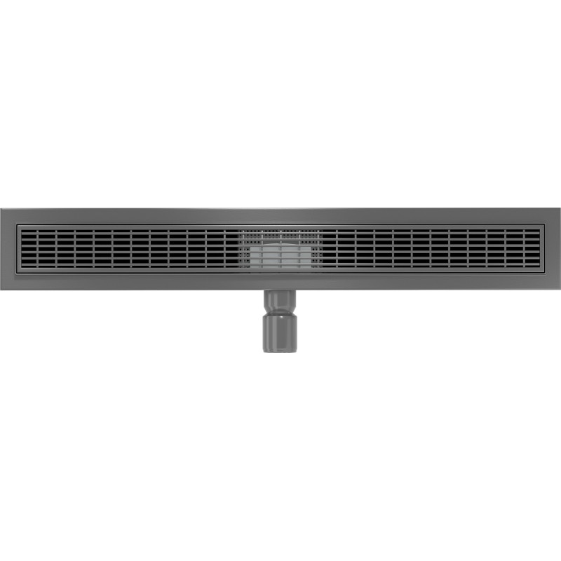 Mexen Flat M33 odpływ liniowy 70 cm, gun gray szczotkowany - 1E33070-15