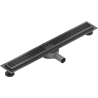 Mexen Flat 360° M33 odpływ liniowy obrotowy 50 cm, gun gray szczotkowany - 1E33050-40