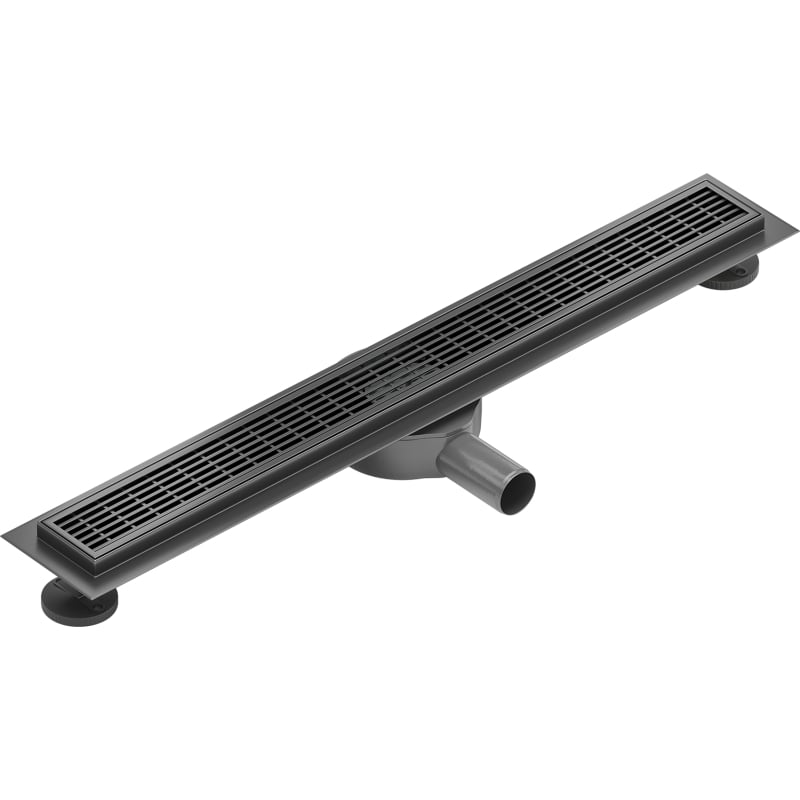 Mexen Flat 360° M33 odpływ liniowy obrotowy 70 cm, gun gray szczotkowany - 1E33070-40