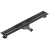 Mexen Flat 360° M33 odpływ liniowy obrotowy 70 cm, gun gray szczotkowany - 1E33070-40