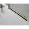Mexen Flat Wall odpływ liniowy ścienny 2w1 90 cm, złoty - 1530090