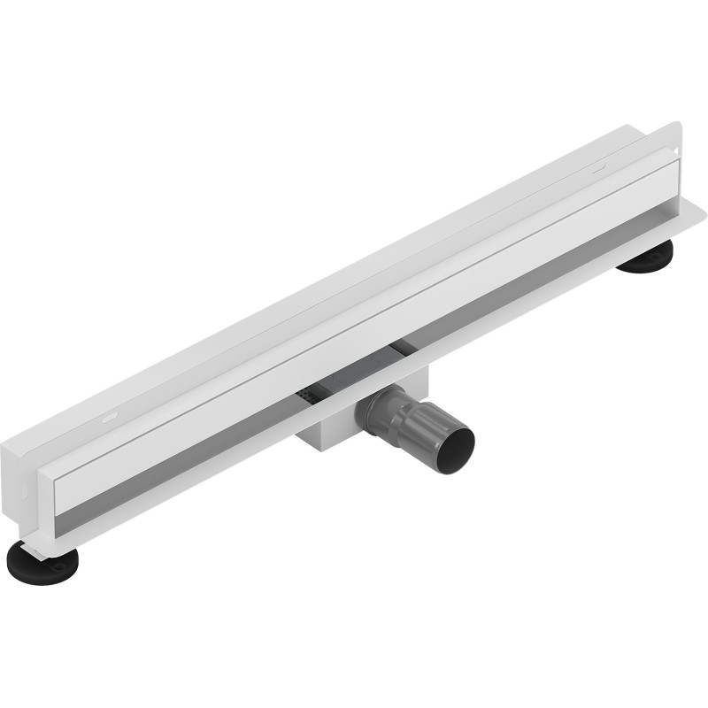 Mexen Flat Wall odpływ liniowy ścienny 2w1 50 cm, biały - 1230050