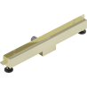 Mexen Flat Wall odpływ liniowy ścienny 2w1 50 cm, złoty - 1530050