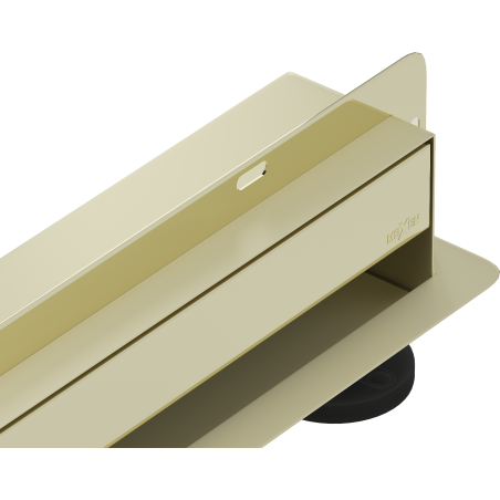 Mexen Flat Wall odpływ liniowy ścienny 2w1 50 cm, złoty - 1530050