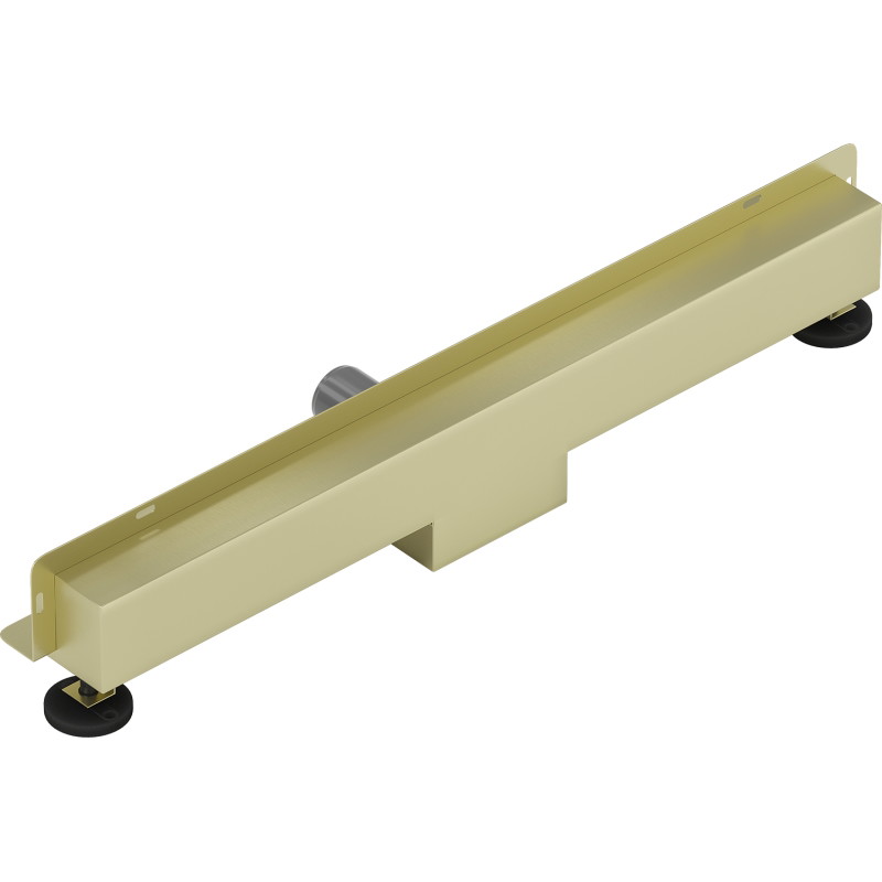 Mexen Flat Wall odpływ liniowy ścienny 2w1 50 cm, złoty szczotkowany - 1A30050